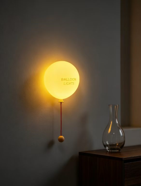 Balloon silicone night light