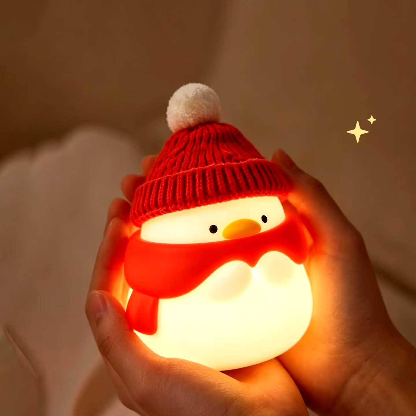 Christmas snowman night light
