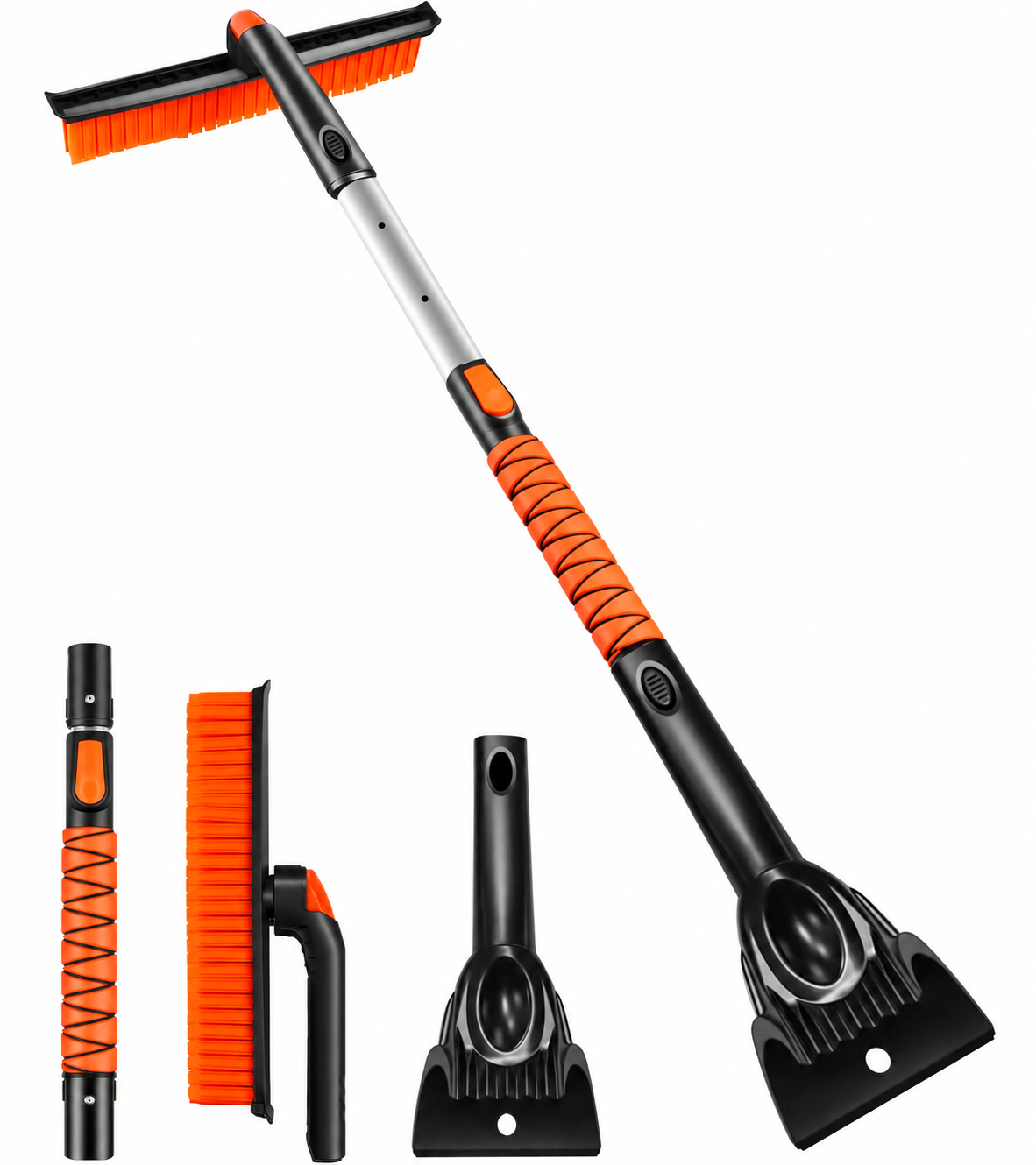 3-in-1 car snow brush